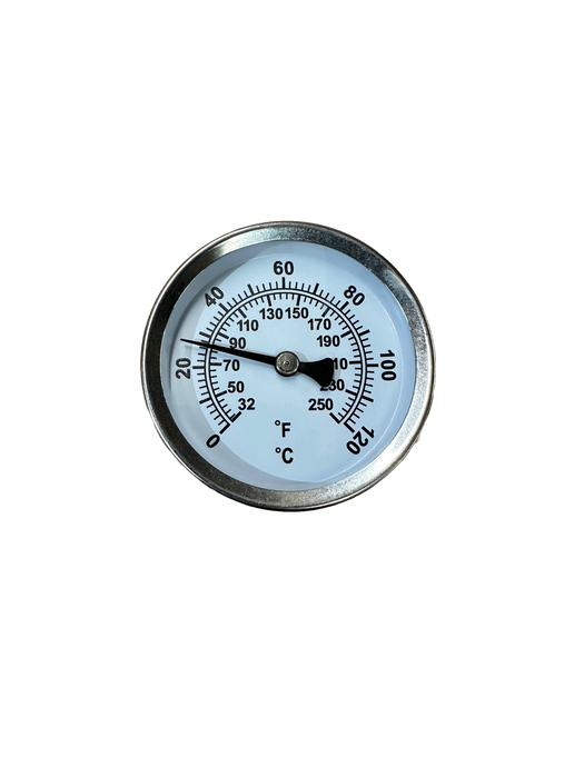 ETI Magnetic Rail Temperature Thermometer / Gauge (0 to +120c)