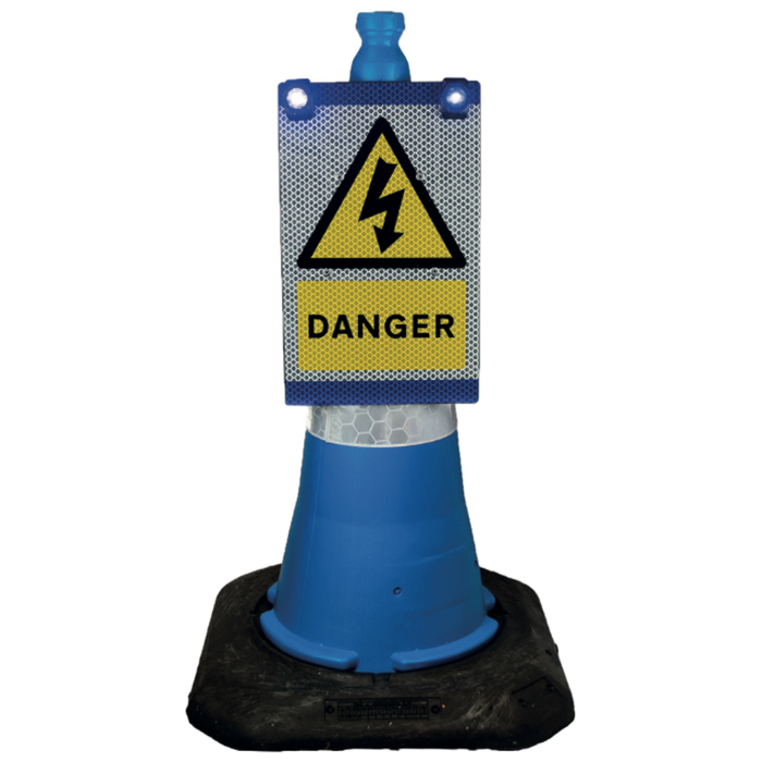 0091/000863 - Cone Mounted RoLE sign - "DANGER"