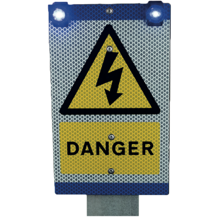 0091/000862 - Vertical Mount RoLE Sign - "DANGER"