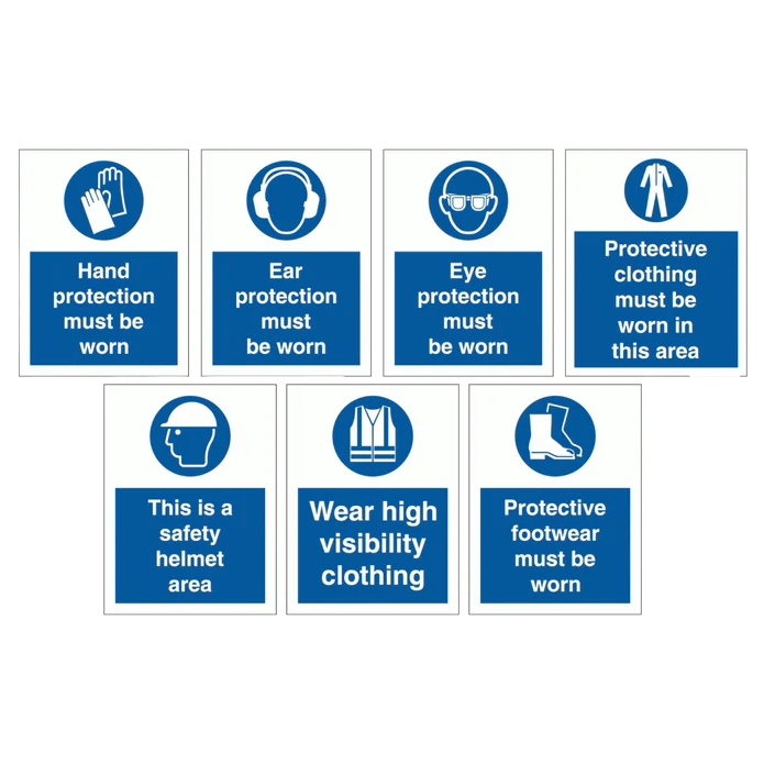 PPE Signage pack — The Railway Shop