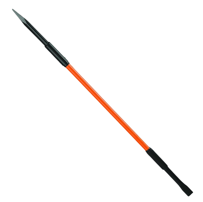 Insulated crowbar, chisel & point