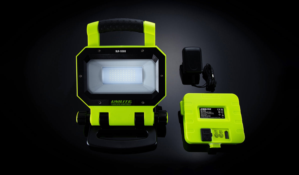 SLR-5500 Powerful LED Worklight With Powerbank