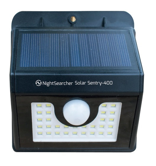 NightSearcher® Solar Sentry 400 Solar Sensor Wall Light